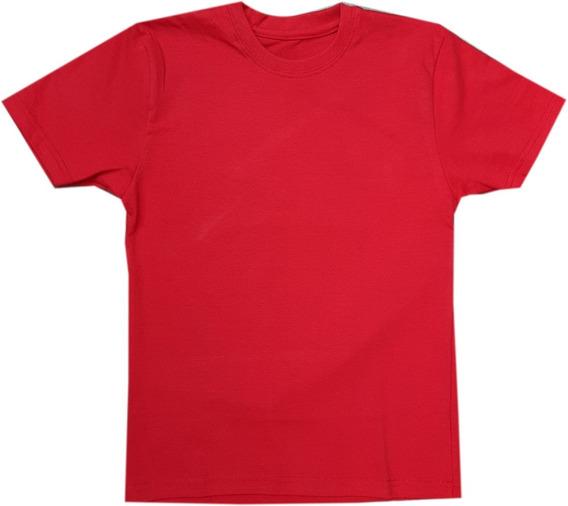 Remera Manga Corta Roja Talle S