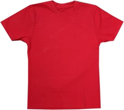 Remera Manga Corta Roja Talle S