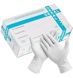 Guantes Látex / Nitrilo x 100 unid.